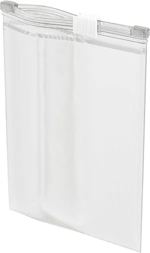 100 Count - Slider Zip Food Storage Sandwich Bags, 6" x 9" 3 Mil Heavy Duty, Strong & Durable For Freezer Storage, For Sandwiches, Snacks & More. GPI