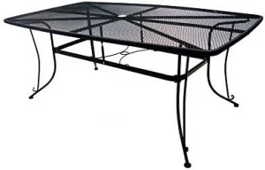 1172-bxu Uptown Collection , 42" x 72", Standard Mesh Dining Table