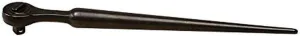 1/2" Drive Construction Ratchet Spud Handle Black - 15"