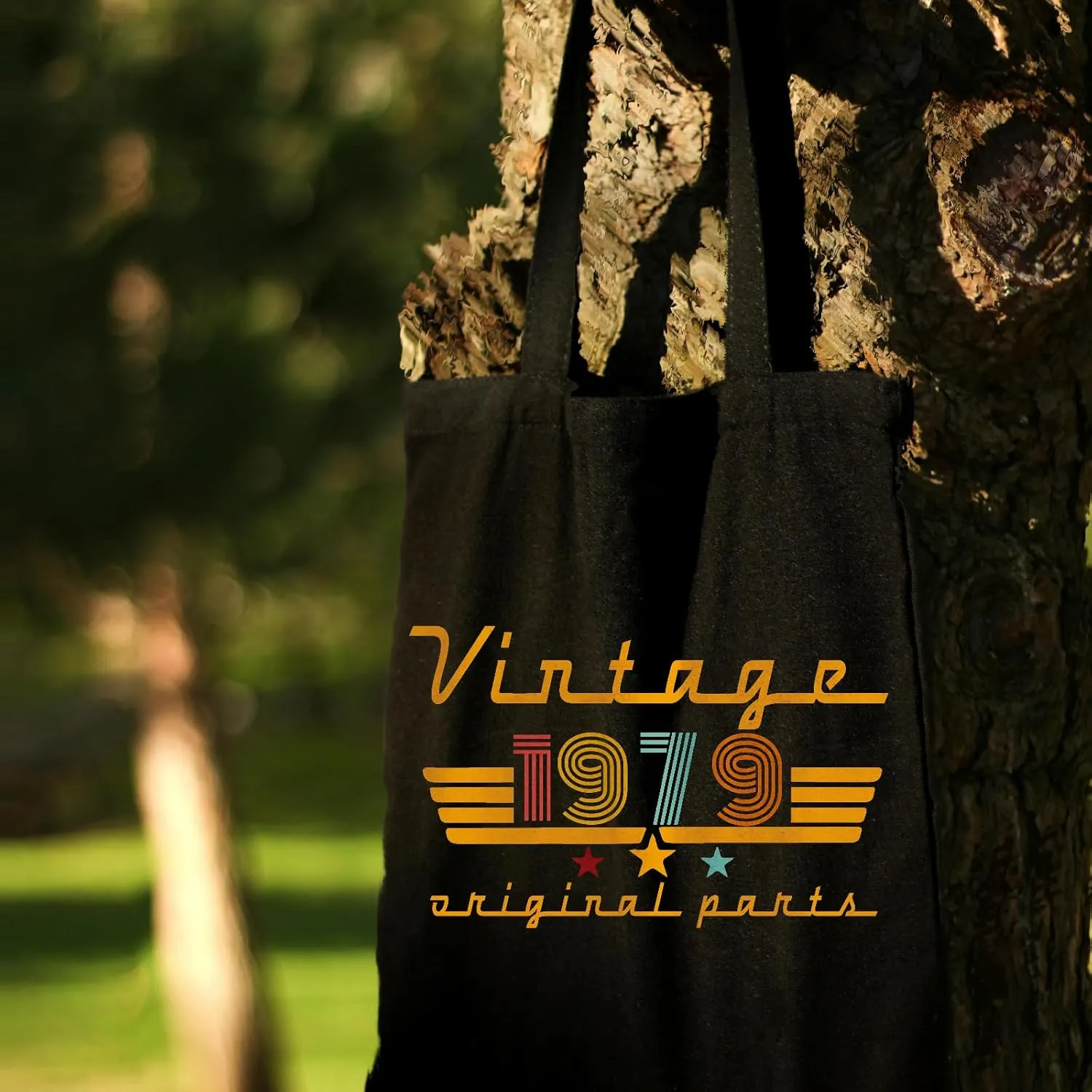 1970 1971 1972 1973 1974 1975 1976 1977 1978 1979 Birthday Gifts for Women, Reusable Canvas Tote Bag for Traveling
