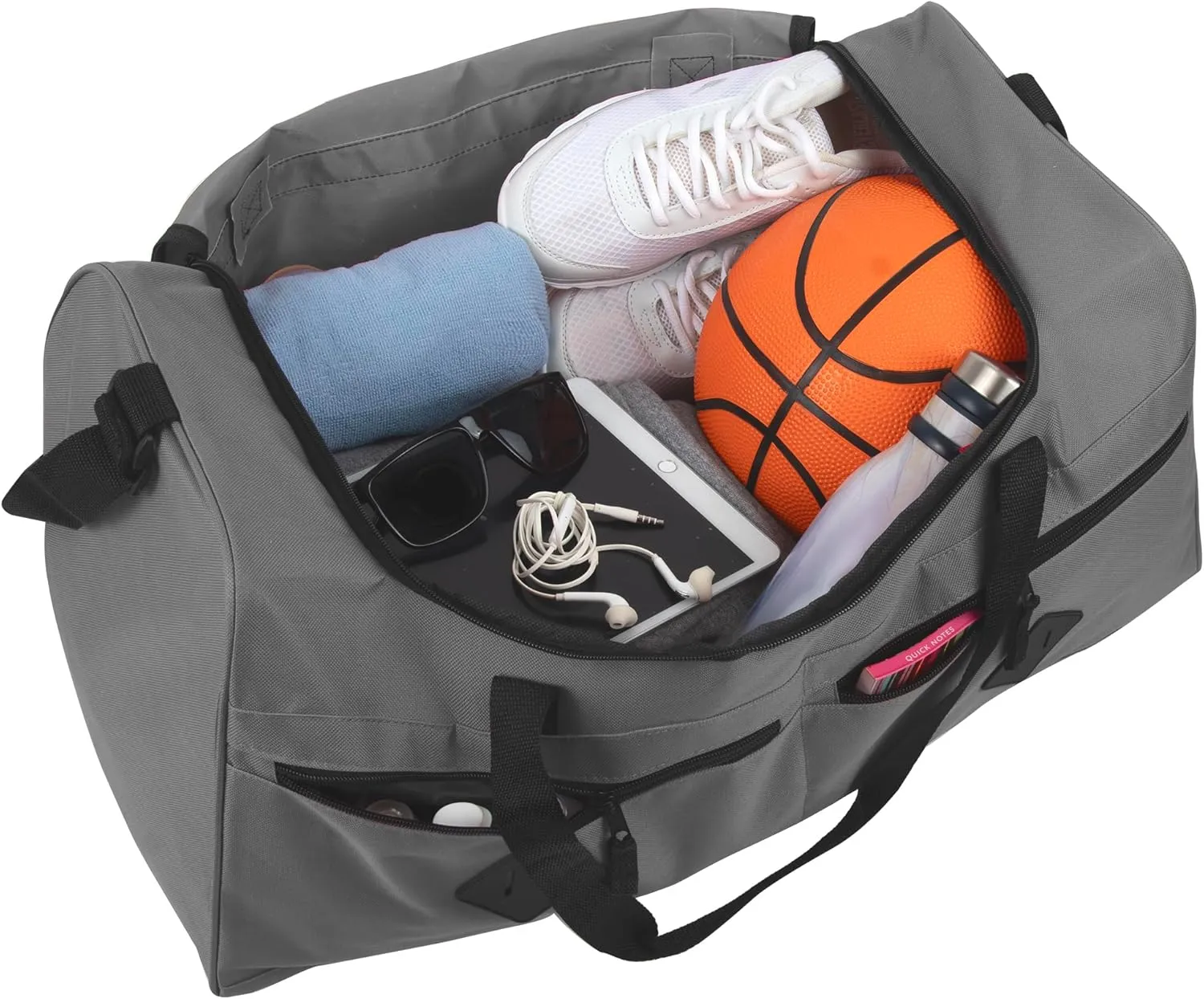 24 Inch 55 Liter Multi Pocket Duffle Bags for Men & Women For Traveling, the Gym, and as Sports Equipment Bag/Organizer