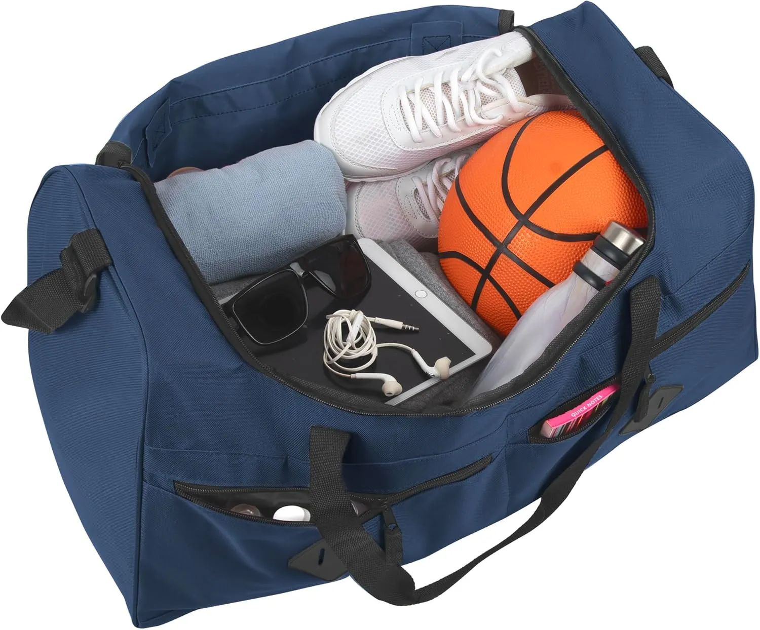 24 Inch 55 Liter Multi Pocket Duffle Bags for Men & Women For Traveling, the Gym, and as Sports Equipment Bag/Organizer