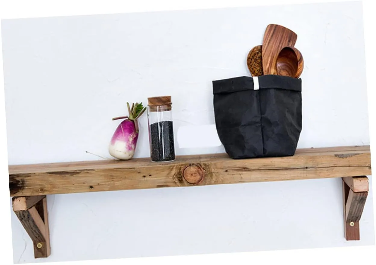 2pcs Pot Cover Mini Woven Tote Bag Canvas Bag Large Canvas Blank Tote Bag Foldable Shopping Bag Duffle Bag Extra Large Tote Bag Felt Planter Bags Mesh Beach Bag Black