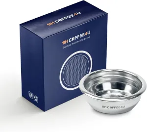 58mm Portafilter Basket – Double Shot 18g Capacity – Fits Breville BES900XL, BES920XL, BES980XL, BES990BSS, Nuova Simonelli – Stainless Steel Espresso Filter