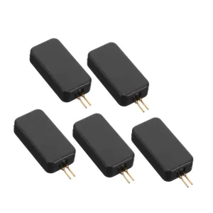 5pcs Repair Tools Bypass Resistor Universal Tester Bag Scanner Instrument Fault Finding Tool Air Tester Plastic Black