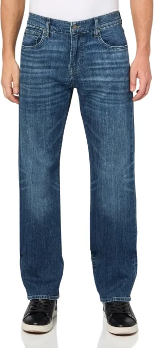 7 For All Mankind Men's Austyn Squiggle Relaxed Fit Jeans