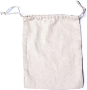 8"x10" Reusable Eco Friendly 100% Cotton Double Drawstring Muslin Bags "Premium Quality" (Natural Color)- Set of 100