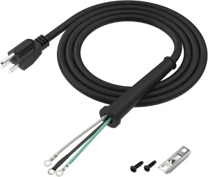 95104L Circular Saw Replacement Cord Assembly - Heavy Gauge Power Cord for SKIL Saw SPT77W, SPT77WM, SPT77WML, SPT78W, SPT70WM, SPT78MMC, SPT70V, SPT55 for Skilsaw Saw Power Cord Part