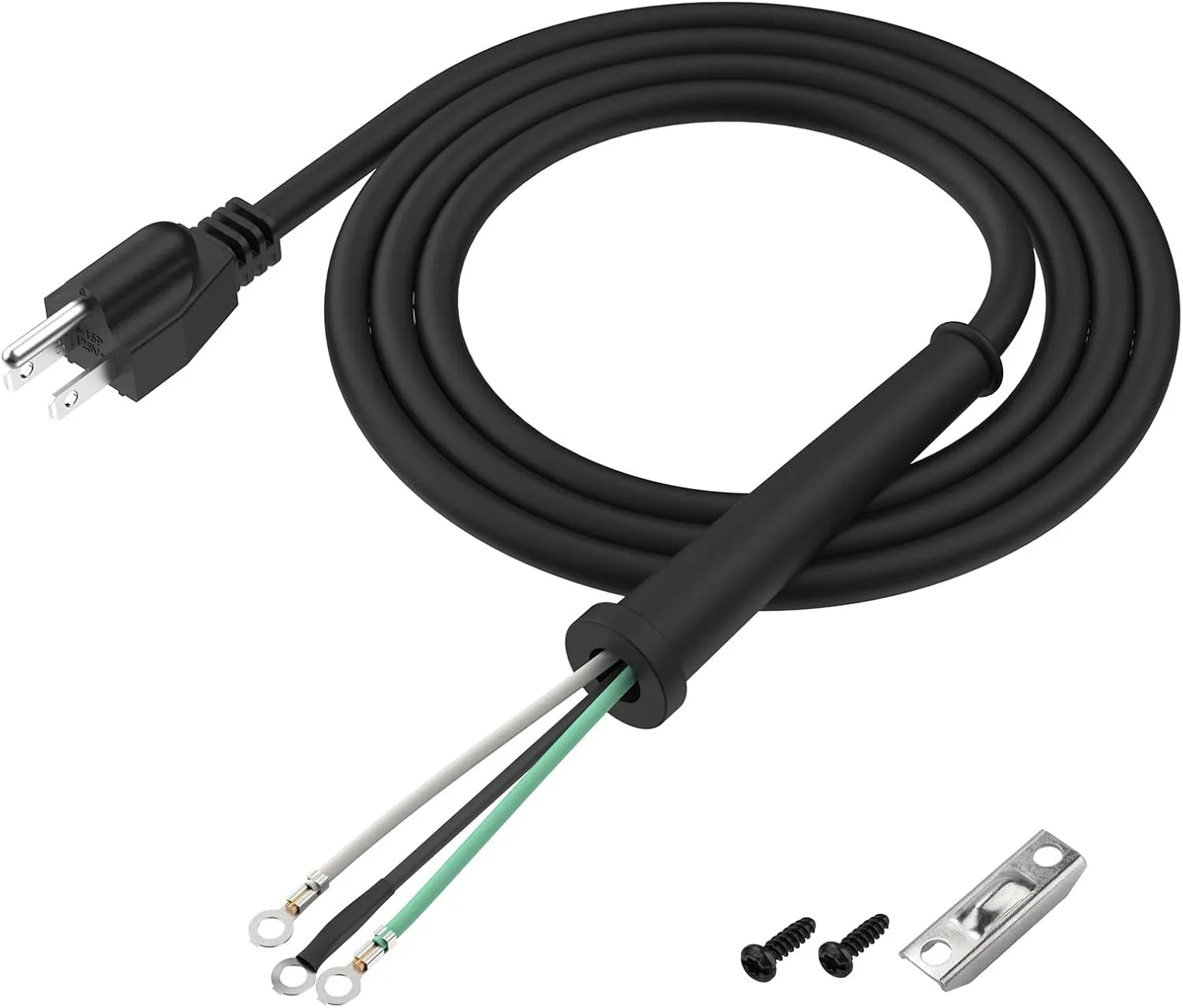 95104L Circular Saw Replacement Cord Assembly - Heavy Gauge Power Cord for SKIL Saw SPT77W, SPT77WM, SPT77WML, SPT78W, SPT70WM, SPT78MMC, SPT70V, SPT55 for Skilsaw Saw Power Cord Part