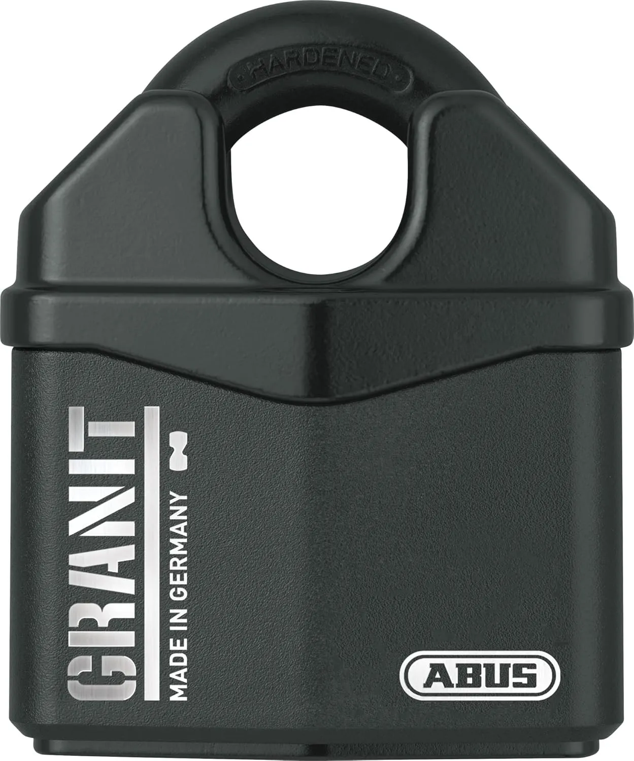 ABUS Granit 37/80 Heavy Duty Hardened Steel Padlock - Closed Shackle Lock with 1/2" Shackle - Corrosion Resistant Outdoor Lock - Made in Germany - Keyed Different
