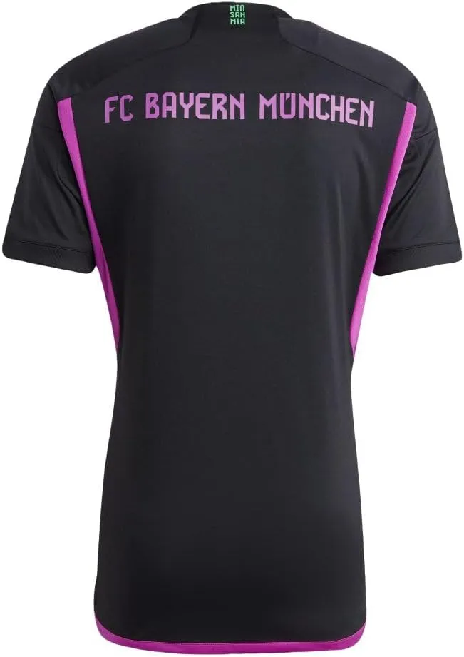 adidas Men's Soccer Bayern Munich 23/24 Away Jersey - Unifying Message, Moisture-Wicking Fabric Eco-Friendly Materials