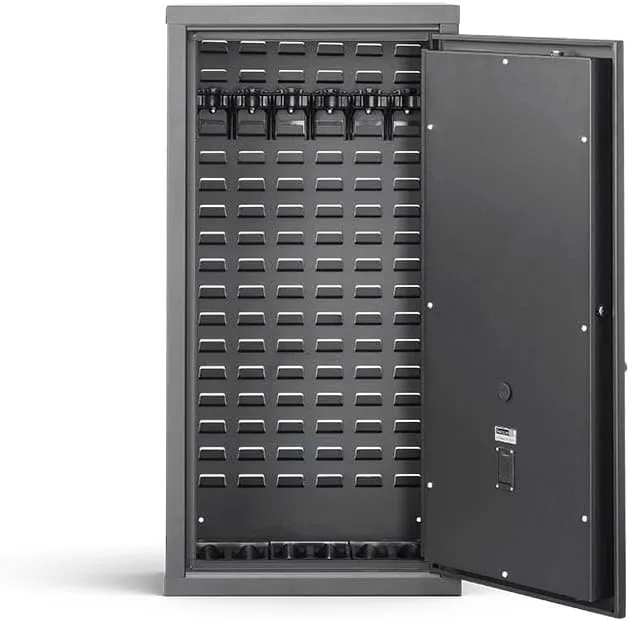 Agile Model 40 - The versatile Agile Model 40 gun safe is designed to stack on top of the Model 52 or use as stand-alone storage for guns and gear. New Biometric Keypad for convenience.