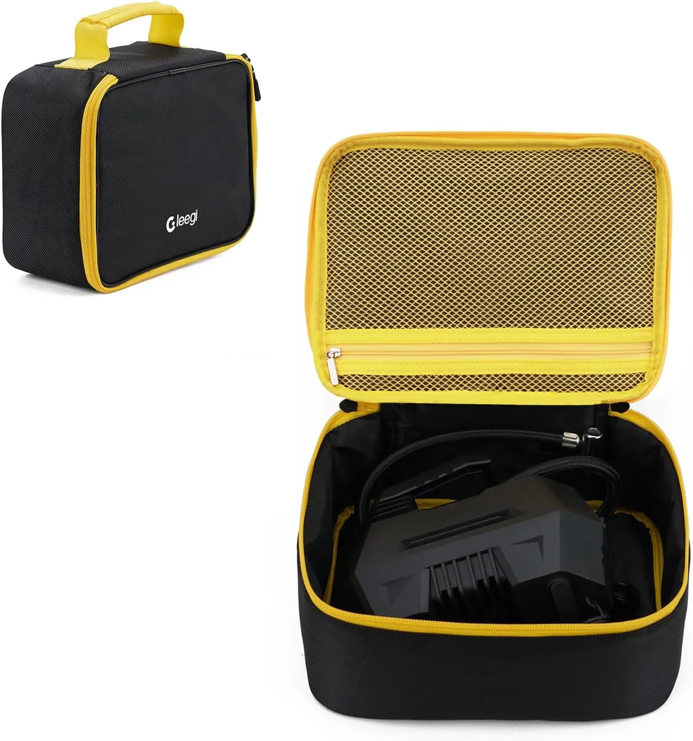 Air Compressor Bag Compatible with AstroAI Tire Inflator Portable Air Pump Fabric Bag for Car Tires 12V DC Auto Tire Pump, Storage Case for Compressor Accessories (Bag Only)