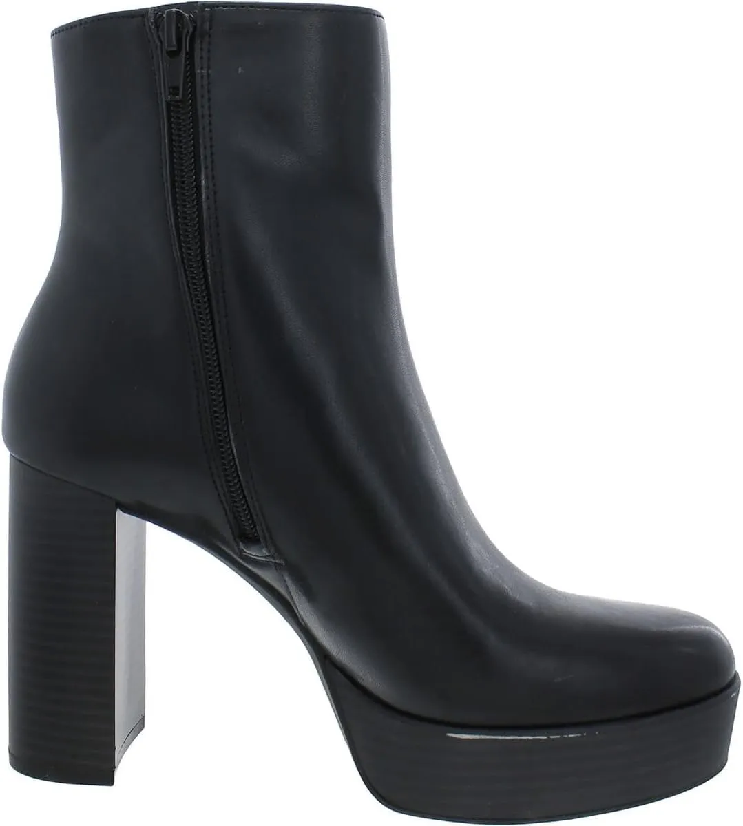 Alfani Womens Galsuenda Faux Leather Booties
