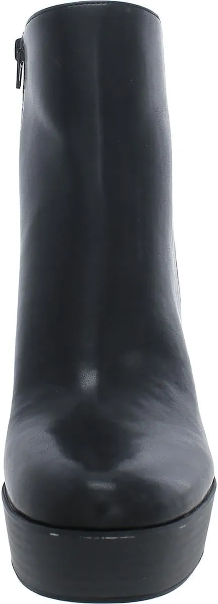 Alfani Womens Galsuenda Faux Leather Booties