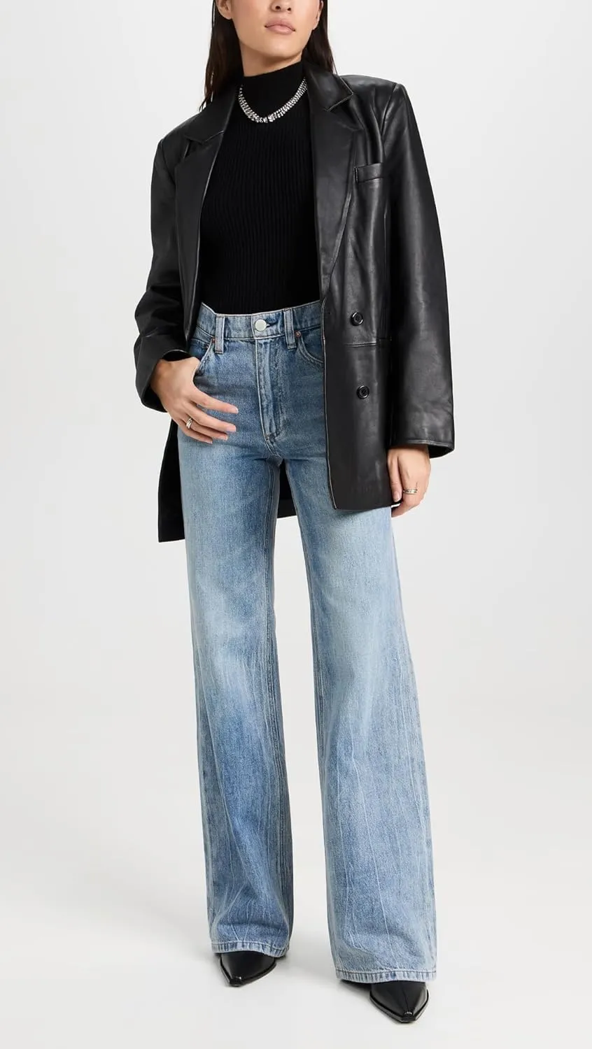 alice   olivia Women's Weezy Full Length Jeans