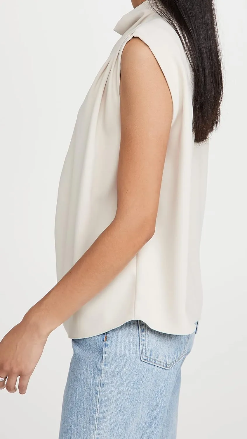 Amanda Uprichard Women's Sleeveless Fabienne Top