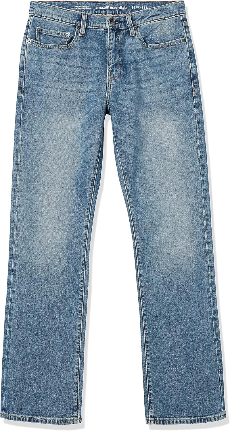 Amazon Essentials Jeans for Men Straight Fit, Bootcut