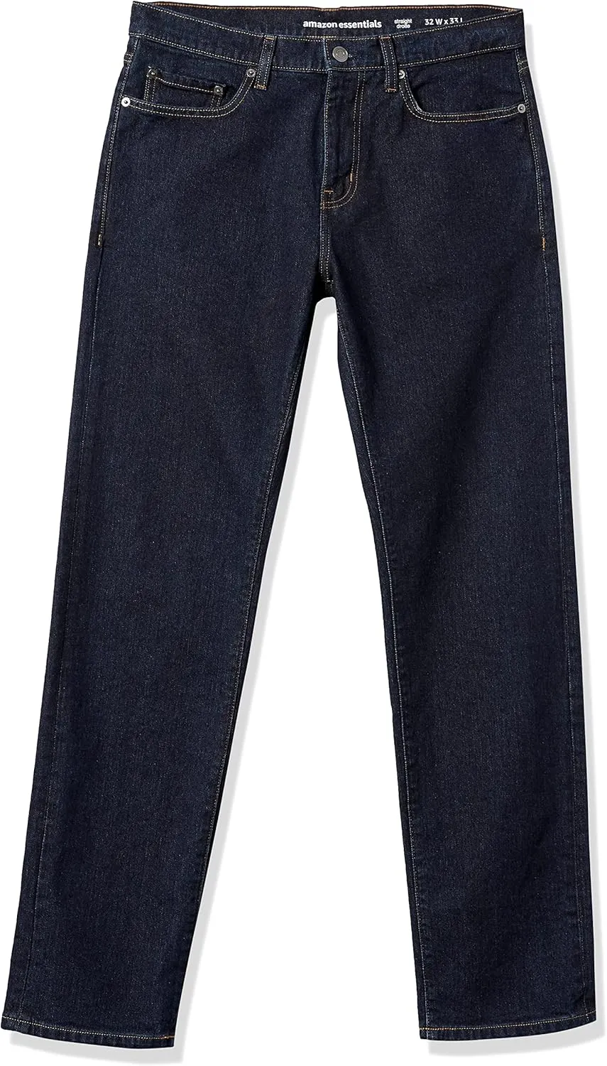 Amazon Essentials Men's Straight-Fit Stretch Jean