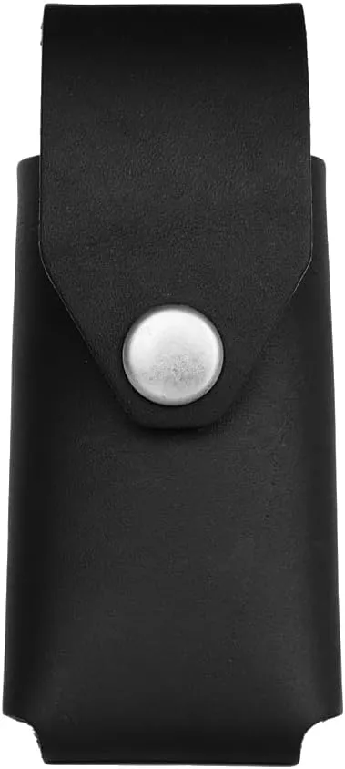 American Bench Craft Riveted Leather Multi Tool Case fits SOG PowerLock and PowerAssist - Leather Sheath (Black)