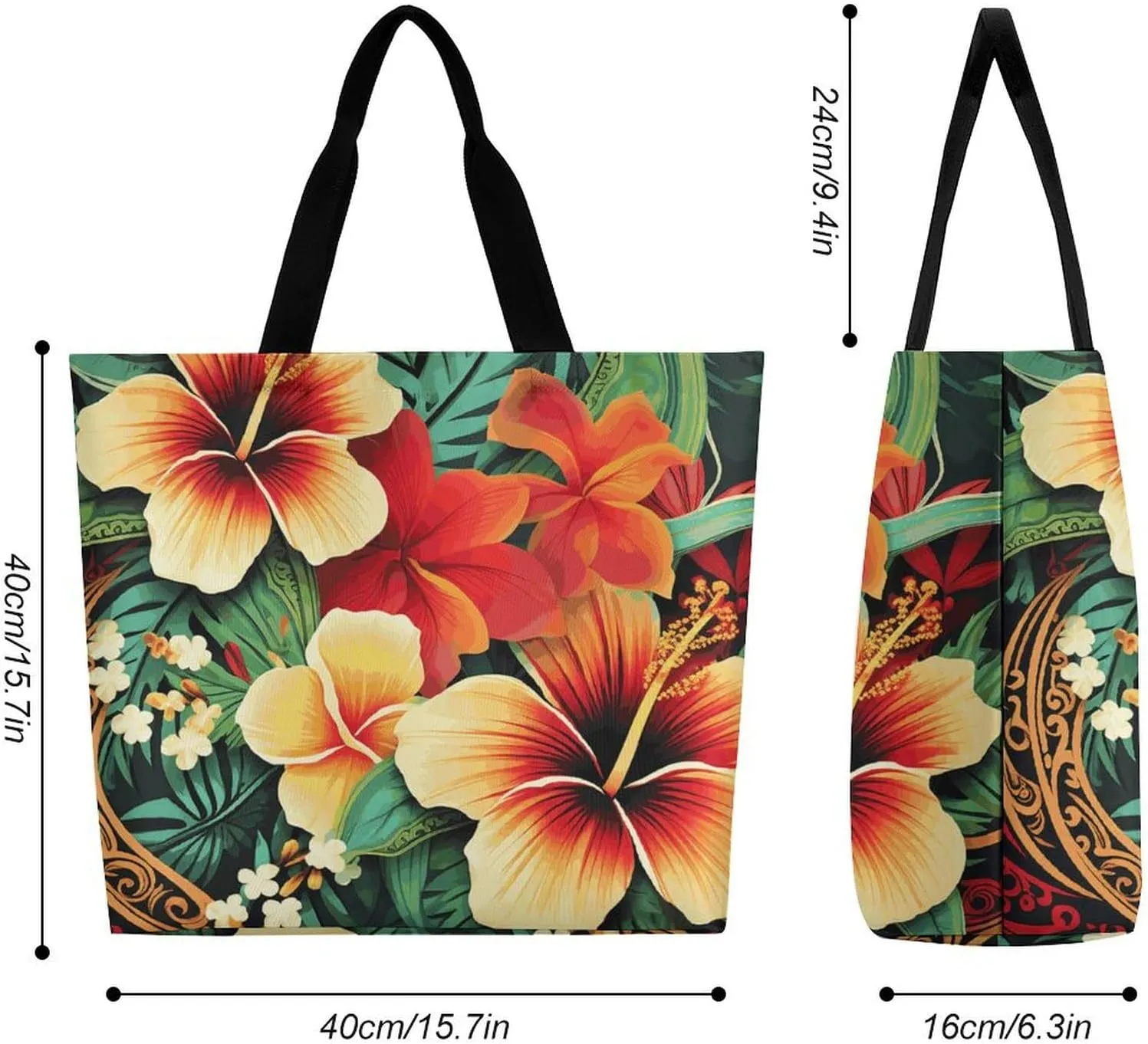 Ancient Egyptian Tote Bag for Women Reusable Grocery Shoulder Bags Shopping Bag for Travel, Groceries