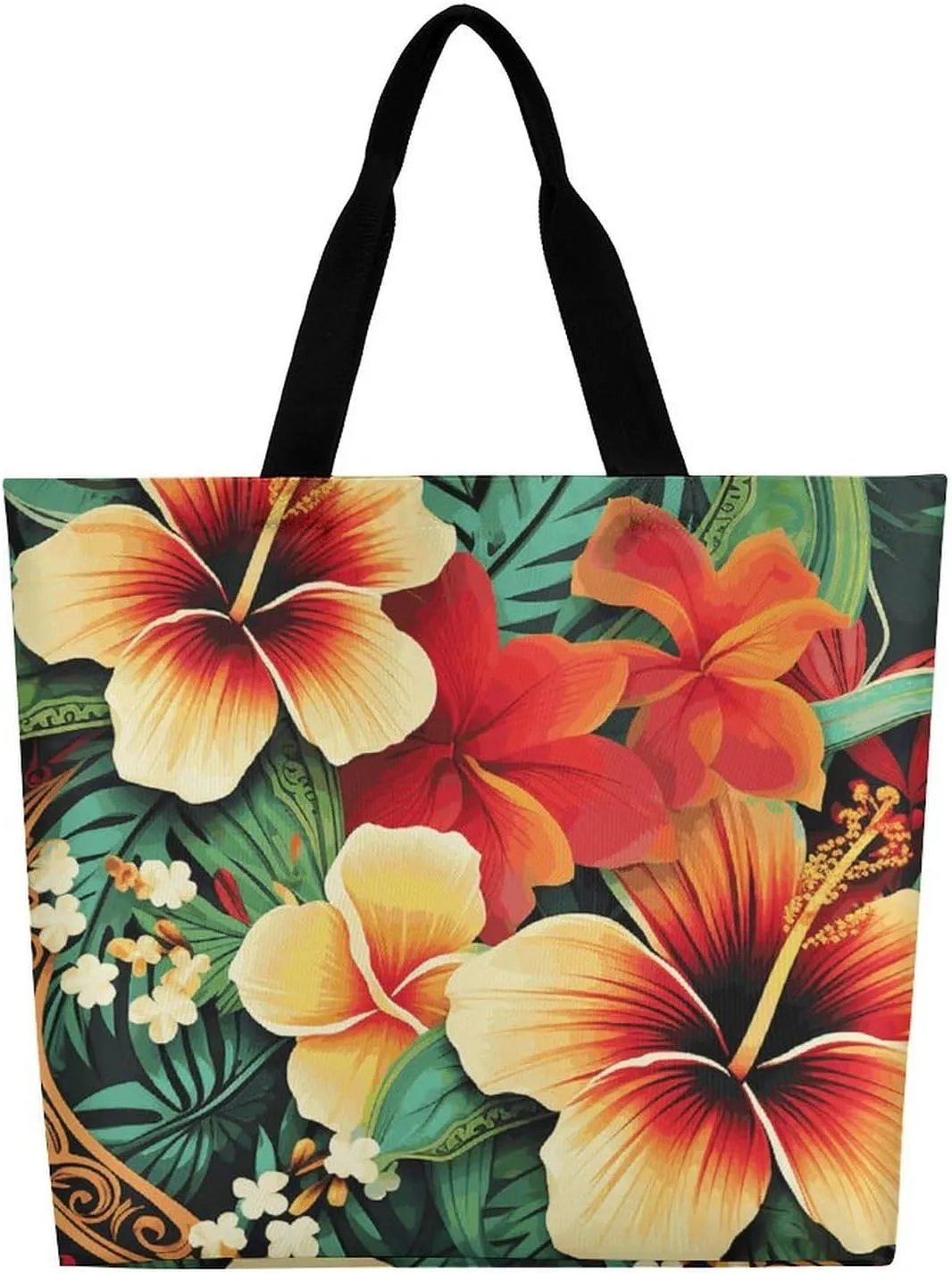 Ancient Egyptian Tote Bag for Women Reusable Grocery Shoulder Bags Shopping Bag for Travel, Groceries