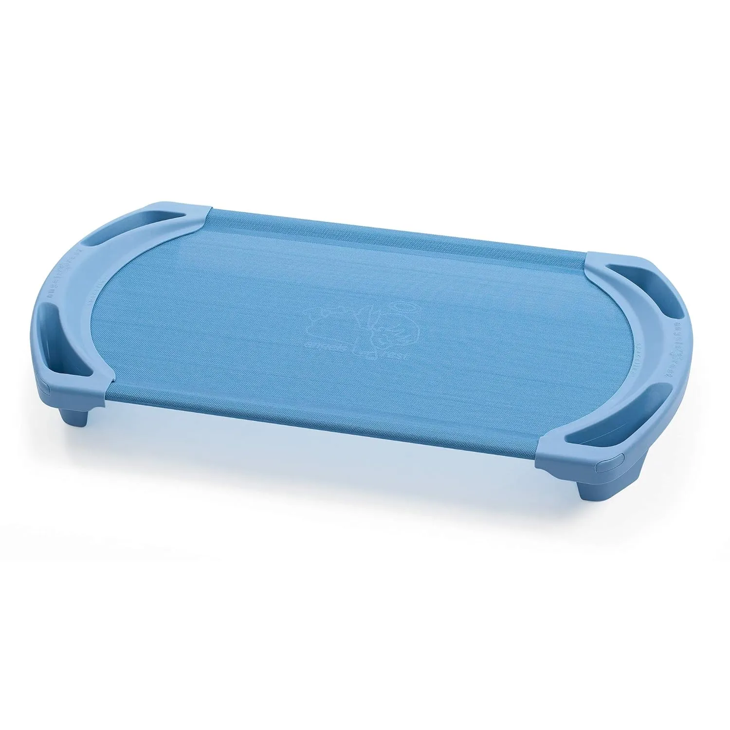 Angeles Space Line Single Cot, Toddler, 42.5" Height, 22" Length, 5" Width, Wedgewood Blue