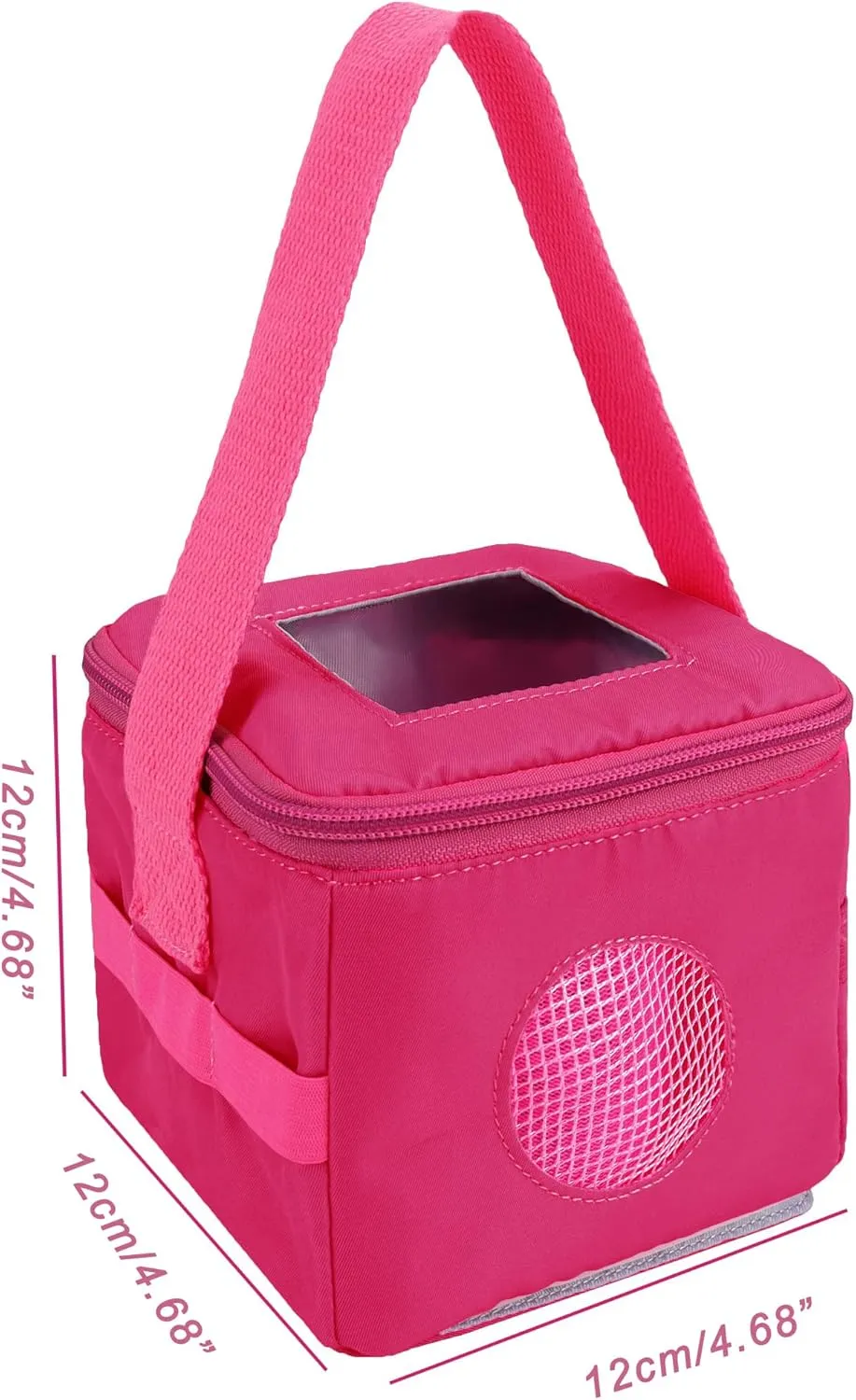 Annmore Bag for Toniebox and Tonies Characters, Purple Carrying Case for Creative Tonies Figures, Tote Bag for Kids Toniebox Starter Set, Boys and Girls Birthday Gift Ideas