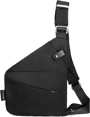 APLUSH Anti Theft Crossbody Travel Bags Slim Sling Bag with Adjustable Strap Multi-Pocket Shoulder Bag