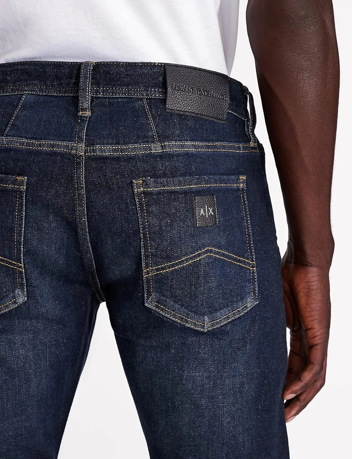 Armani Exchange Men's A|x 5 Pocket Slim Denim