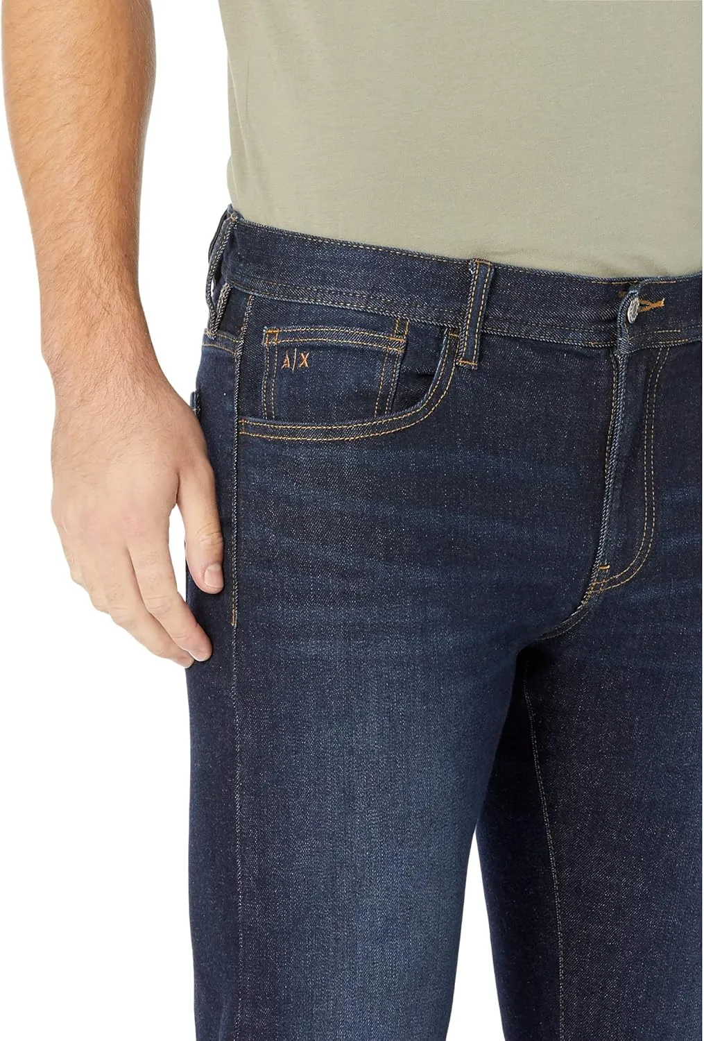Armani Exchange Men's A|x 5 Pocket Slim Denim