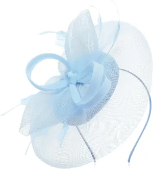 BABEYOND Women's Fascinator Hat Kentucky Hat Feather Derby Fascinator Tea Party Hat for Cocktail Wedding
