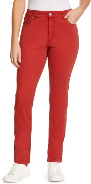 Bandolino Women's Amy Tummy Control Straight Leg Denim Jean