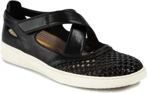 BareTraps Womens Yesica Faux Leather Slip-On Sneakers Black 8 Medium (B,M)
