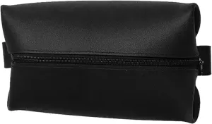 Bathroom Travel Bag Silicone Waterproof Toiletry Storage Bag Handbag Organizer Portable Make Up Case Pouch Kitchen Storage(Deep Blue)