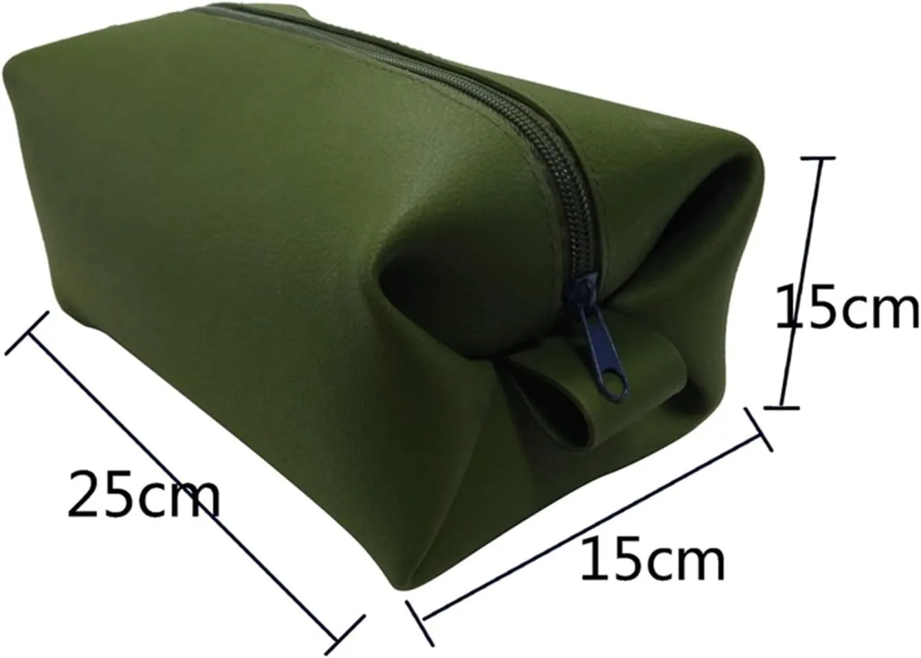 Bathroom Travel Bag Silicone Waterproof Toiletry Storage Bag Handbag Organizer Portable Make Up Case Pouch Kitchen Storage(Deep Blue)
