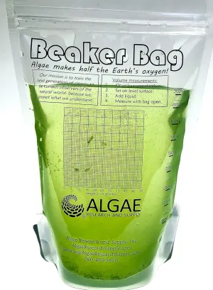Beaker Bag- Re-usable Plastic Beaker for Field, Laboratory, or Home Science. by Algae Research and Supply (36)