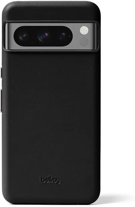 Bellroy Leather Case for Pixel 8 Pro – (Leather Google Phone Case) - Black