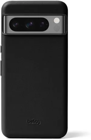 Bellroy Leather Case for Pixel 8 Pro – (Leather Google Phone Case) - Black