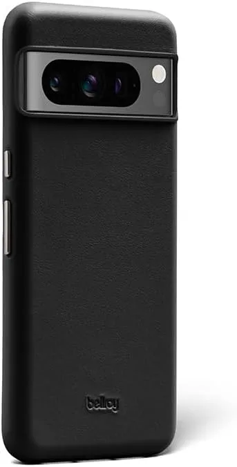 Bellroy Leather Case for Pixel 8 Pro – (Leather Google Phone Case) - Black