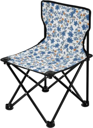 Blue Crush Collapsible Camp Chairs Ultra Lightweight Beach Chairs with Carrying Bag Outdoor Chair for Picnic Camping