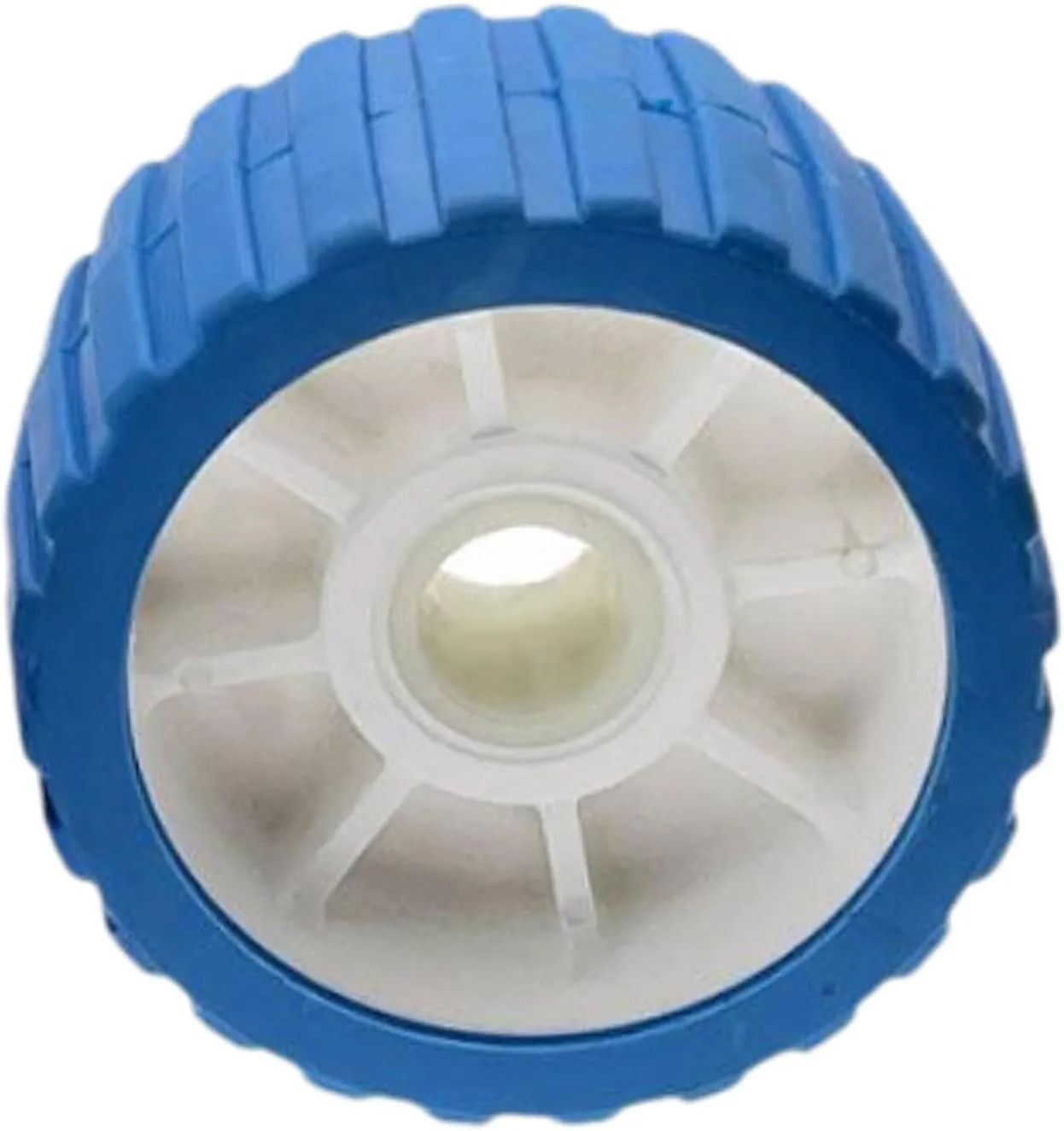Boat Trailer Wheel Roller Balancing Tool Premium Heavy Duty Trailer Keel Roller Swing Roller, Blue