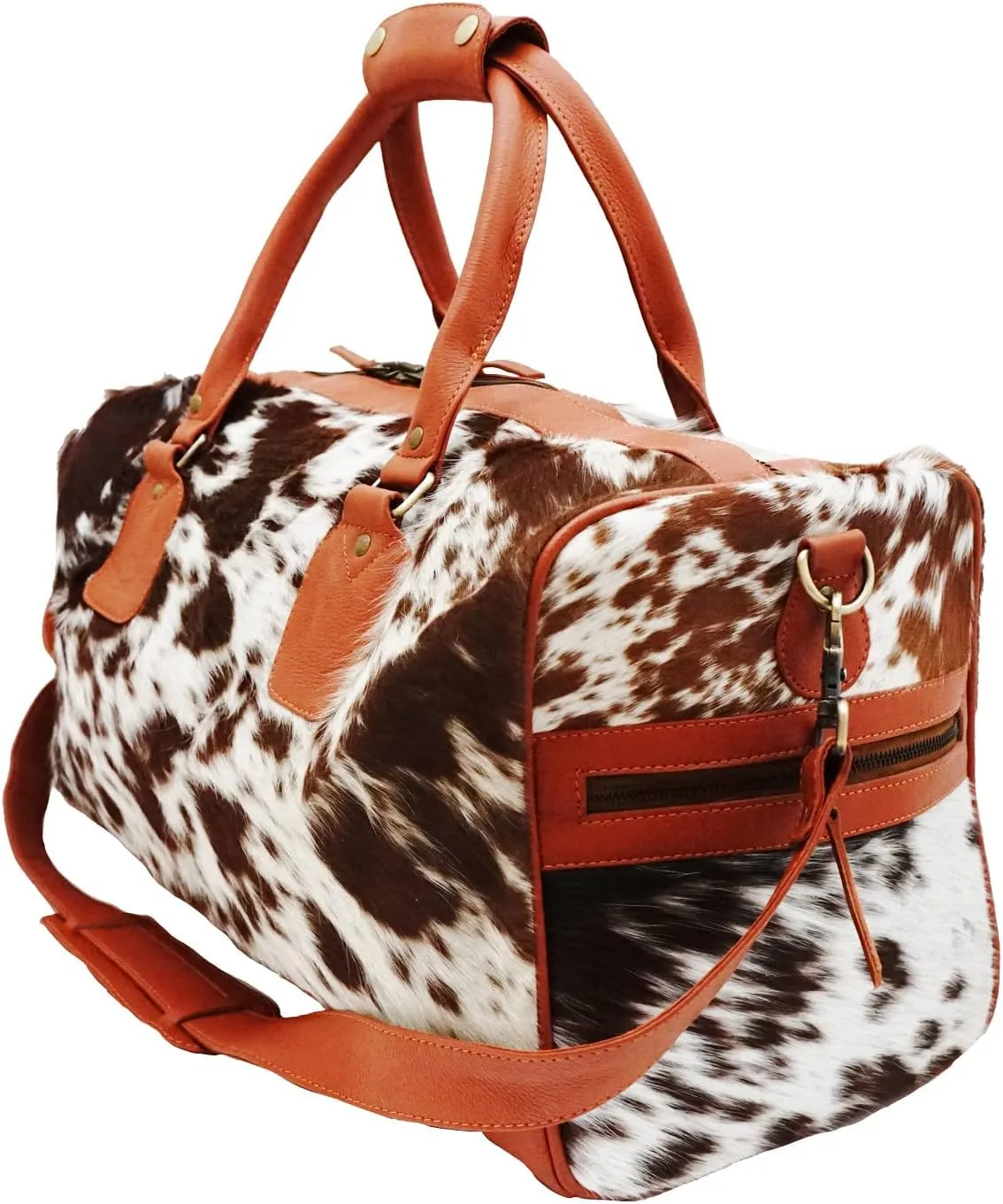 bonanza leathers cowhide leather travel Duffle Bag weekender bag heavy duty Gym Sports Bag Airplane Luggage Carry-On Bag for men and women 511