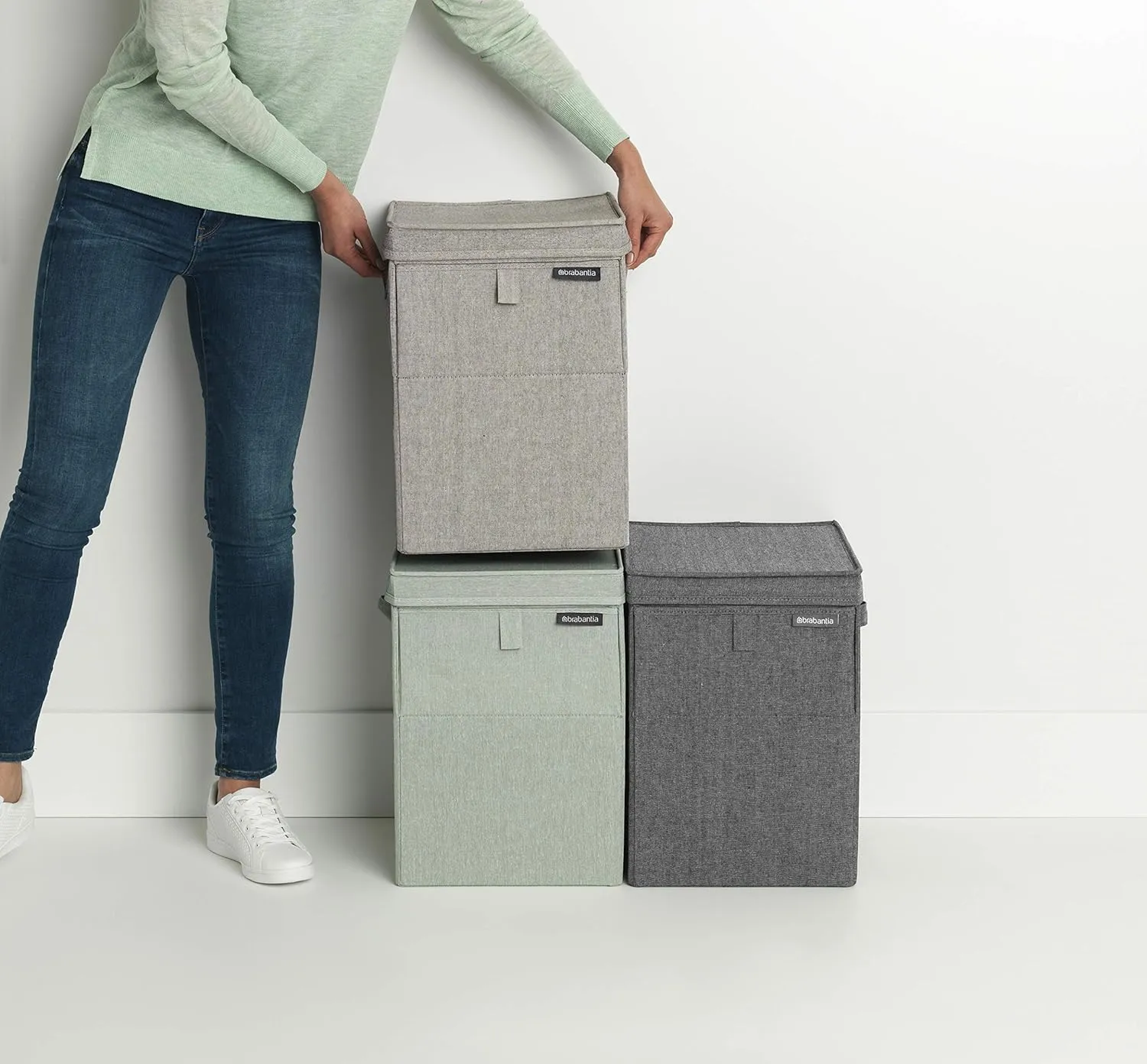 Brabantia Stackable Laundry Box, 9.2 Gallon (35L)