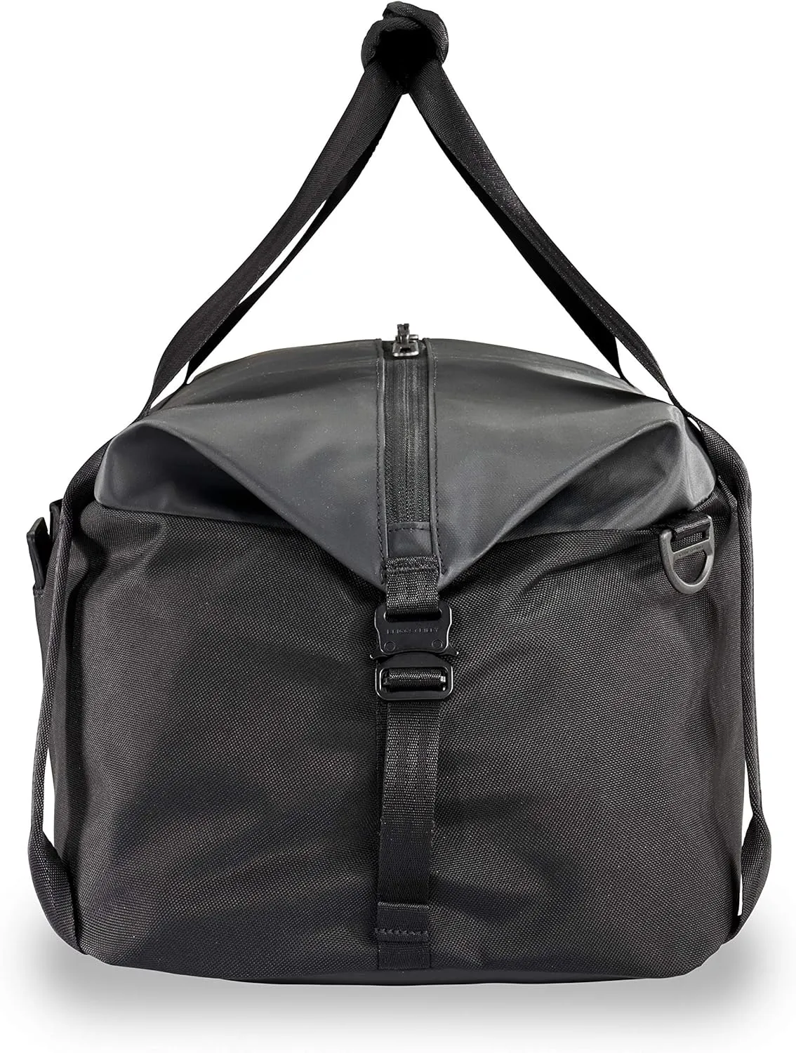 Briggs & Riley Cargo Satchel Duffle Bag for Travel & Gym - Weekender Bag for Women & Men, Overnight Luggage with Self Repairing Zipper, Adjustable Shoulder Strap - ZDX Collection, Black