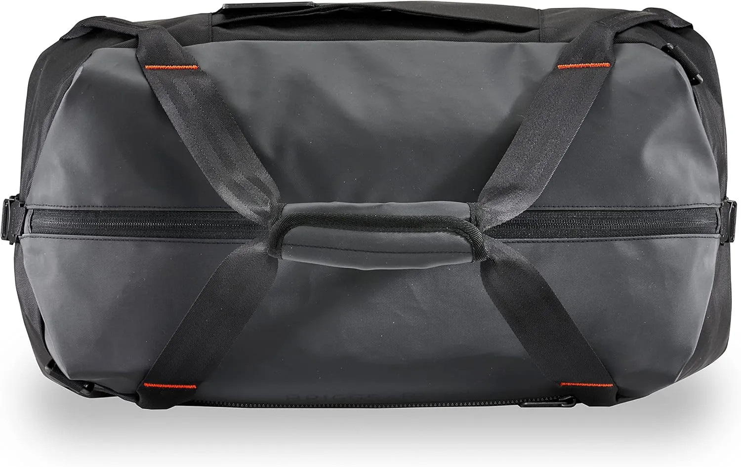 Briggs & Riley Cargo Satchel Duffle Bag for Travel & Gym - Weekender Bag for Women & Men, Overnight Luggage with Self Repairing Zipper, Adjustable Shoulder Strap - ZDX Collection, Black