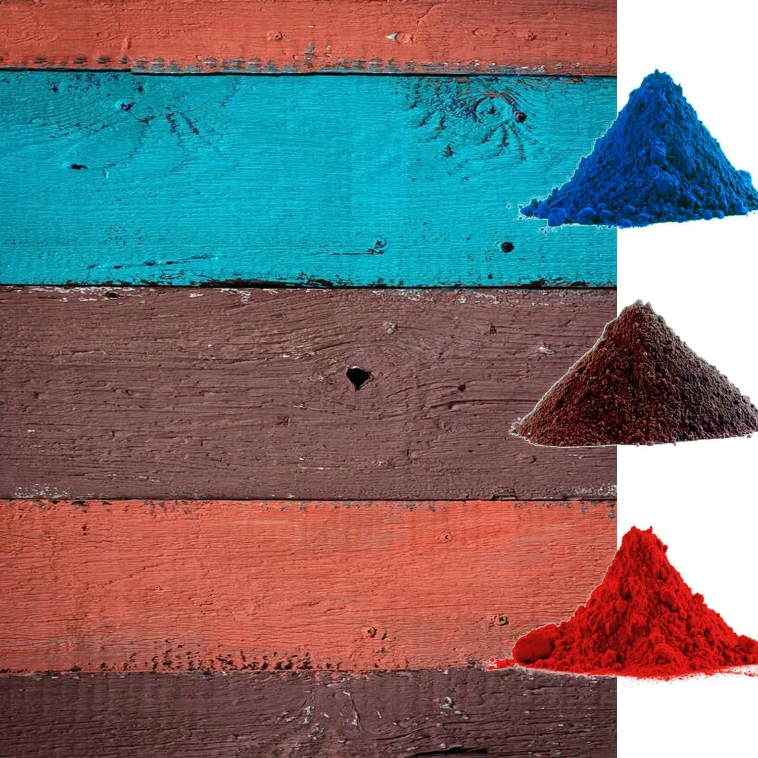 Brown Iron Oxide,Brown Iron Oxide Mineral Pigment,Pigments for Artistic and Decorative Painting, Concrete, Clay, Lime, Plaster, Masonry and Paint Products(100g/Bag)