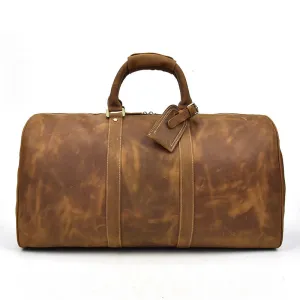 Brown Leather Holdall | Patagonia