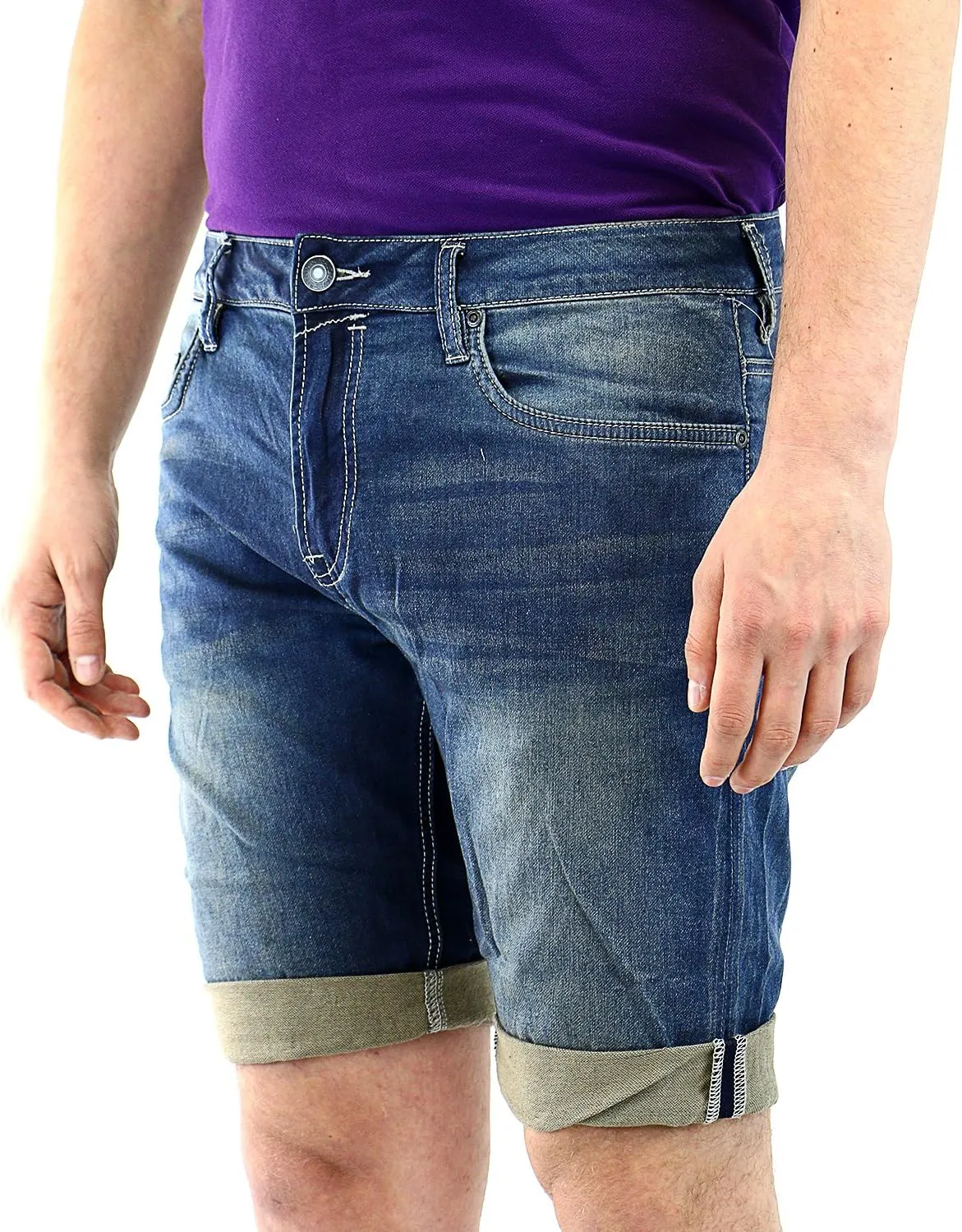 Buffalo David Bitton Men's Parker Denim Short