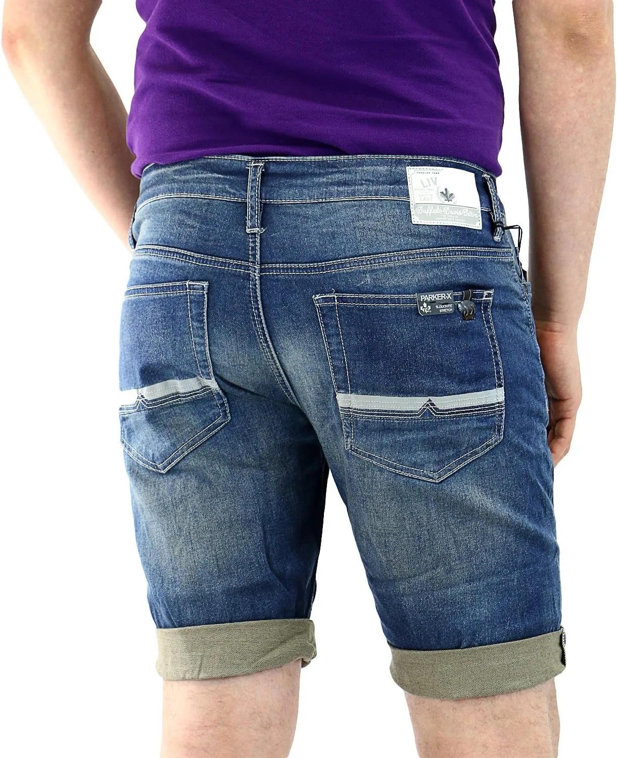Buffalo David Bitton Men's Parker Denim Short